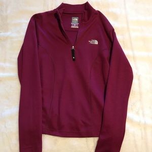North Face half zip pullover
